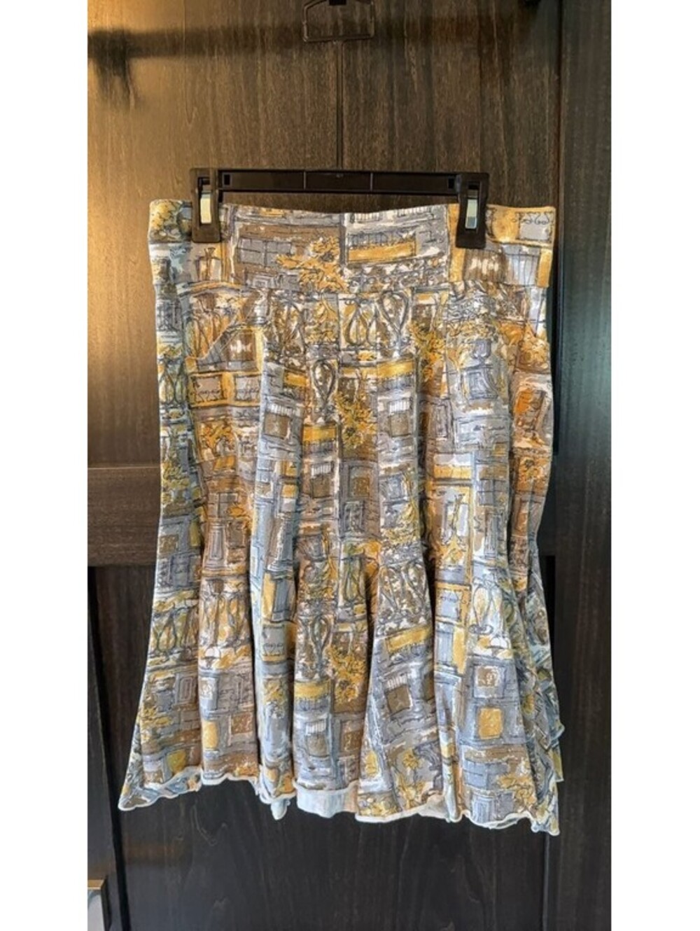 Effie's Heart Printed A-Line Skirt 0074